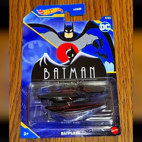 Hot Wheels Other - Hot Wheels DC Batplane 8/20 1:64 Scale Diecast Vehicle Factory Sealed